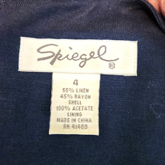 Spiegel Chambray Linen Dress - Picture 2 of 5